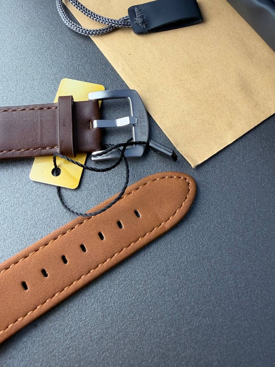 Delux Leather Watch