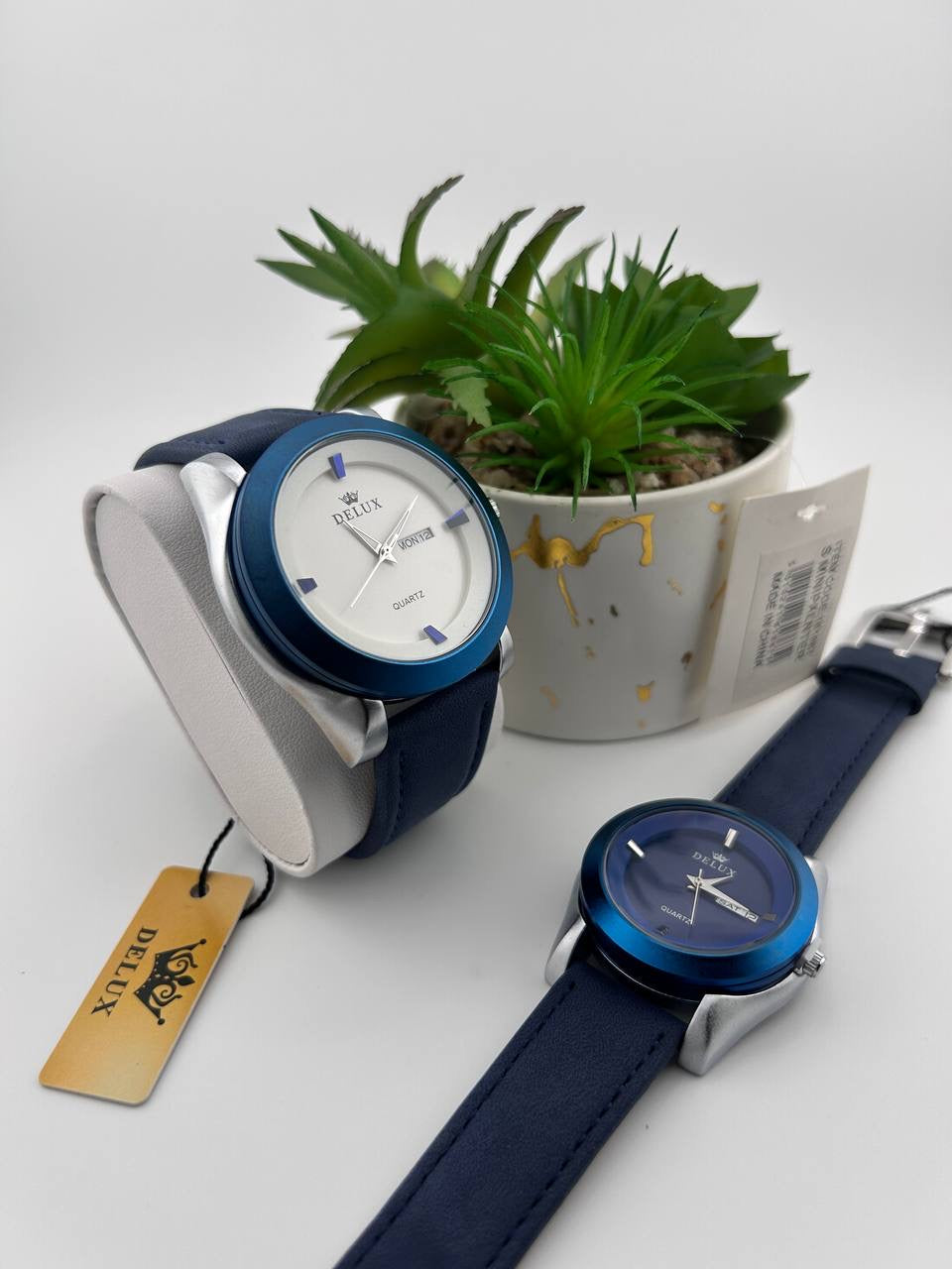 Delux Leather Watch